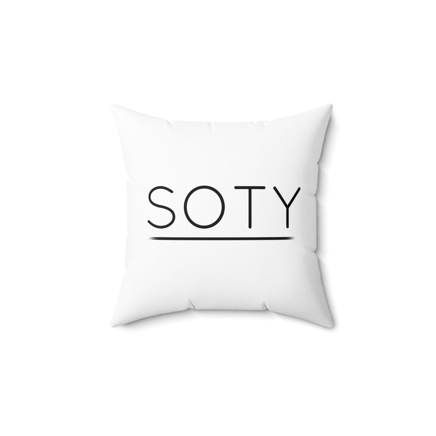 Spun Polyester Square Pillow