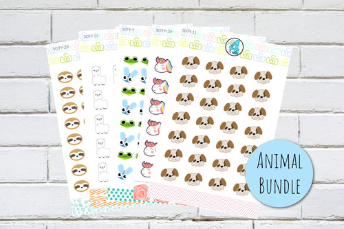 Animal Sticker Bundle